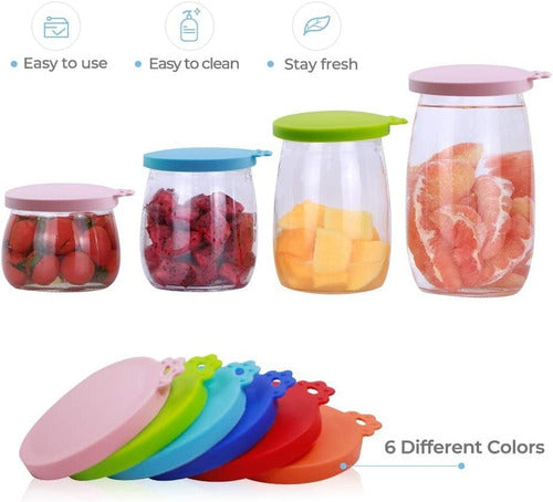 Tapa Para Frascos De Alimento De Mascotas Celeste Celeste