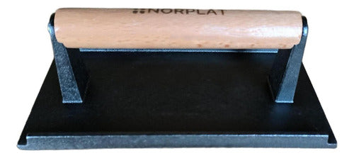 Prensa Para Hamburguesa Smash Burguer Hierro Fundido Norplat