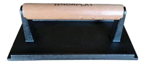 Prensa Para Hamburguesa Smash Burguer Hierro Fundido Norplat