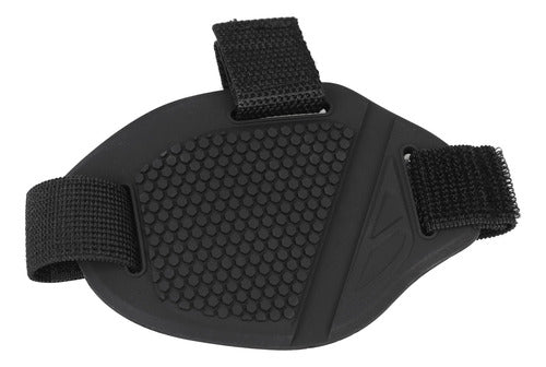 Protector Cubre Calzado Moto Pata Cambio Goma Zapatos Negro 1
