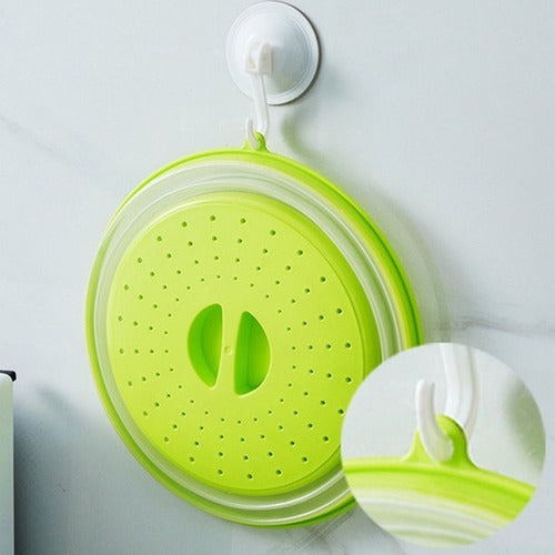 Tapa Microondas 27cm Plegable Anti Salpicadura - Cukin