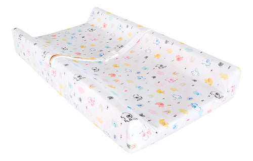 Mudador Anatomico Horizontal Ergonomico Premium Norplat Blanco Elefantes