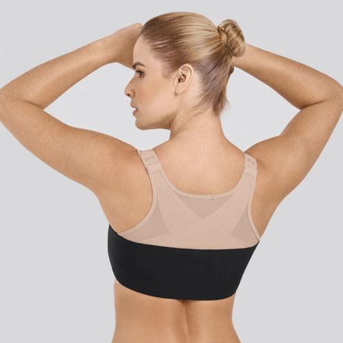 Estabilizador Implantes Mamarios Premium- Med Ajustable Y Negra