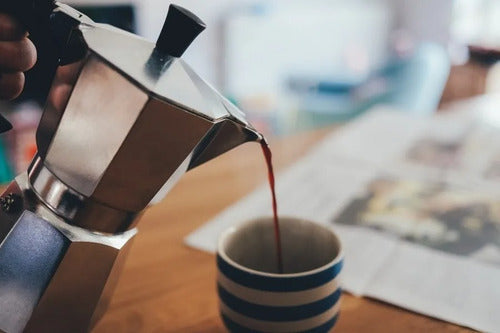Cafetera Espresso Cafetera Italiana Cafetera 9 Tazas Cukin Gris