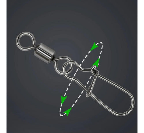 Destorcedor De Pesca 50 Unidades N 1/3/5/7/10 - Norplat 01