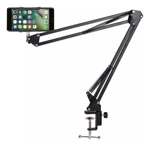 Soporte Celular Escritorio Porta Celular Universal Con Brazo