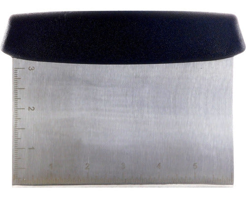 Espatula Metalica Reposteria Masa Pizza Cortador Masa- Cukin Negro