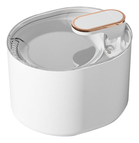 Bebedero Gatos Perros Mascotas Eléctrico Detección Agua Wuf Blanco