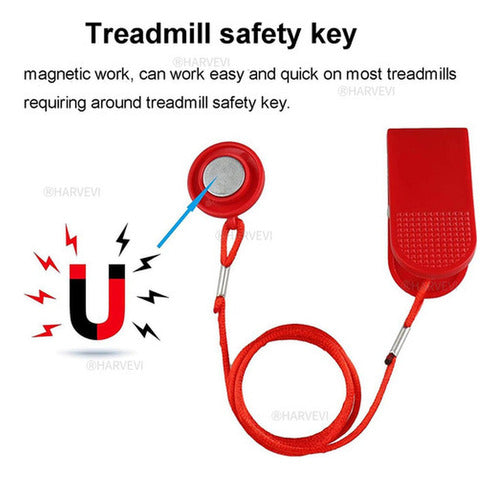 Set 2 Llaves De Seguridad Norplat Trotadora Universal Imán Rojo