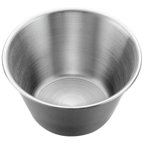 Pocillo Salsero Acero Inoxidable 120ml X6 Unidades - Cukin Metalico