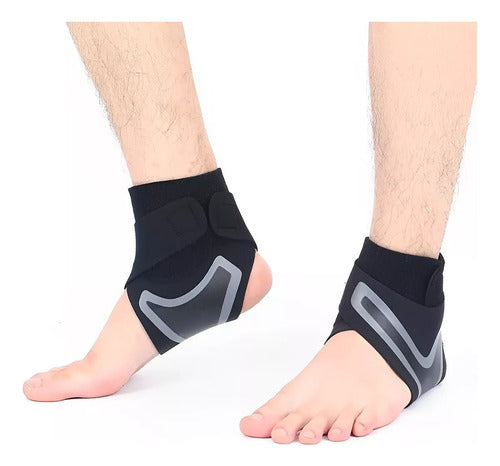 Tobillera X2 Estabilización Esguince Deportivo Transpirable L - Grande