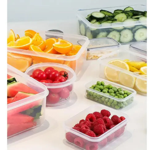12 Envase Recipiente Contenedor Hermetico Alimento - Norplat