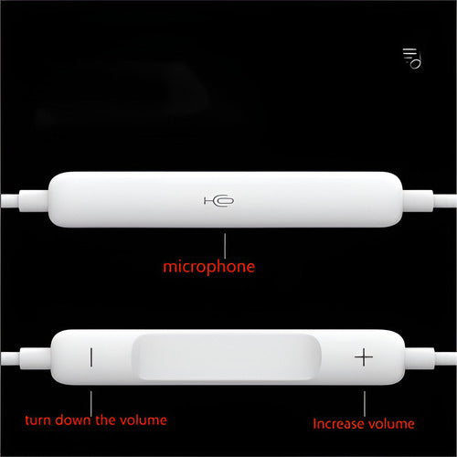 Audifonos Manos Libres Norplat Compatible Con iPhone 7 Al 14 Blanco