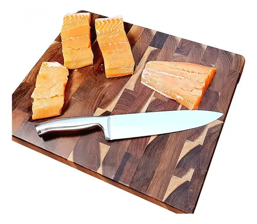 Cuchillo Cocina Chef Profesional 8  20cm Carnicero - Norplat Plateado