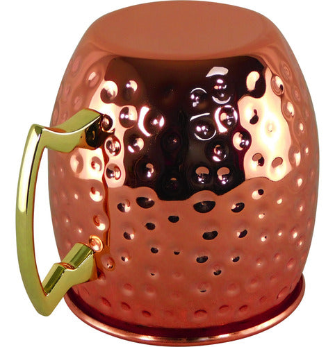 Vaso Para Moscow Mule Mug Tragos Mojito De Acero Color Cobre
