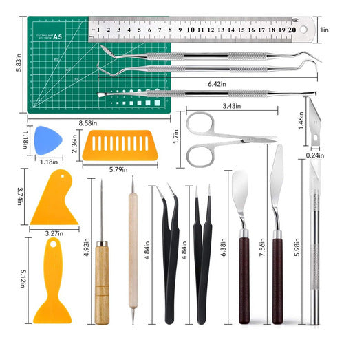 29 En 1 Base Mat Tapete De Corte Salvacorte Tabla - Norplat Azul