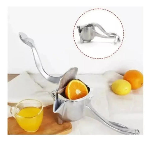 Exprimidor Naranjas Limon Extractor Manual Jugo Fruta Cukin Gris