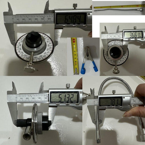 Torquimetro Medidor Torque Angular 1/2 Magnetico Norplat Plateado