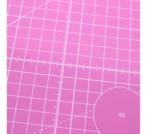 Base De Corte A2 Norplat - Tabla Salvacortes Tapete De Corte Rosa