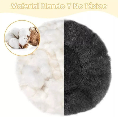 Cama Mascotas Perros Grandes Antiestres 110cm Talla Xxl Wuf