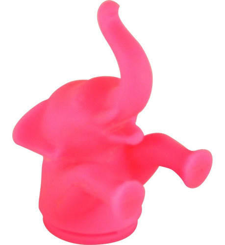 Elefante Infusor De Te De Silicona - Cukin Rosa