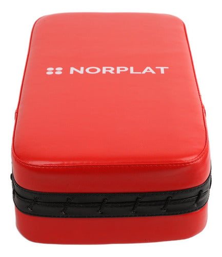 Escudo Taekwondo Karate Muay Thai Para Golpes - Norplat Rojo