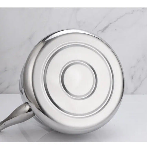 Tetera 2 Litro Acero Inoxidable Silvadora Para Toda Encimera