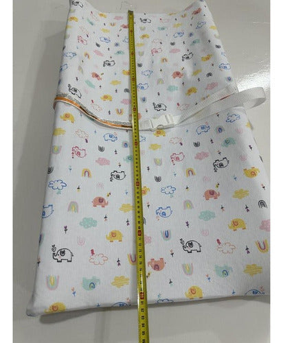 Mudador Anatomico Horizontal Ergonomico Premium Norplat Blanco Elefantes