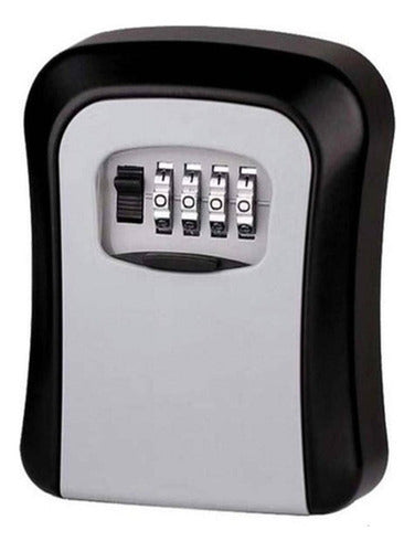Caja Fuerte Caja Guarda Llaves Combinacion Exterior Norplat Gris