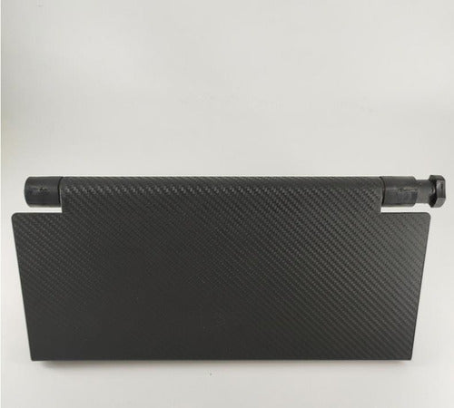 Repisa Pantalla Plegable Ajustable Soporte Decodificador Ome Negro