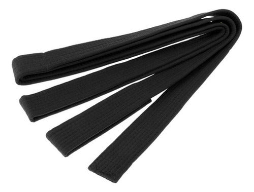 Cinturon Artes Marciales 2.4m Karate Taekwondo Judo Norplat Negro 240cm