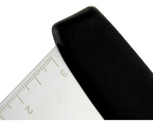 Espatula Metalica Reposteria Masa Pizza Cortador Masa- Cukin Negro