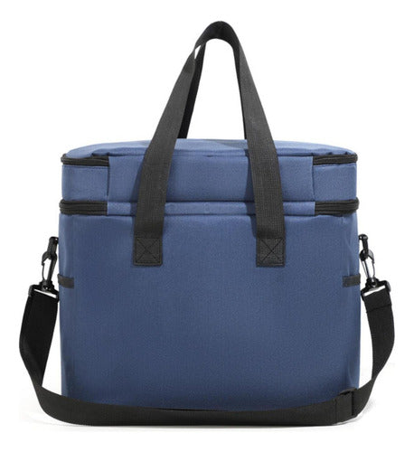 Bolso Cooler 24 Litros Termico Multi Compartimientos Norplat Azul