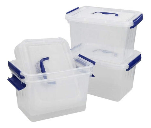 Caja Organizadora 40 Litros Transparente - Ordena Tu Hogar Transparente