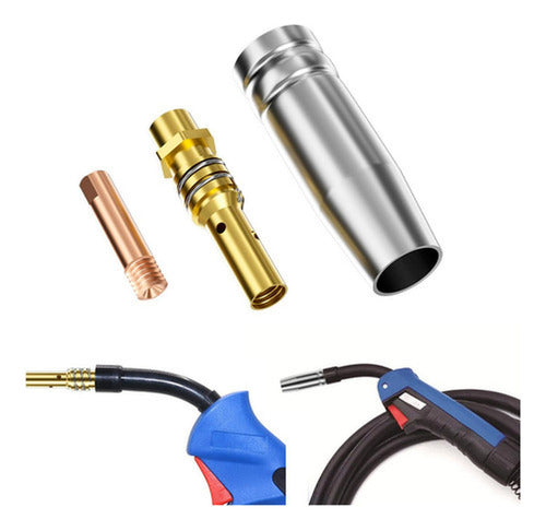 25u Punta Boquilla Contacto Soldadura 15ak Norplat