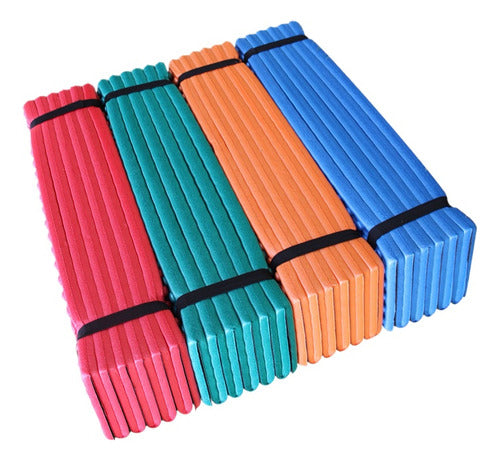 Colchoneta Aislante Termico Para Camping De Espuma - Norplat Rojo
