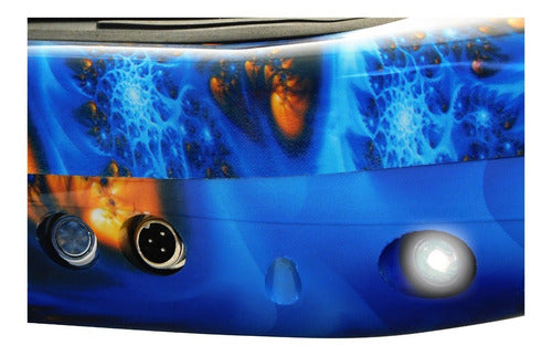 Patineta Smart Balance Speaker Bluetooth - Rebelde Eciclos Blue Star (azul)