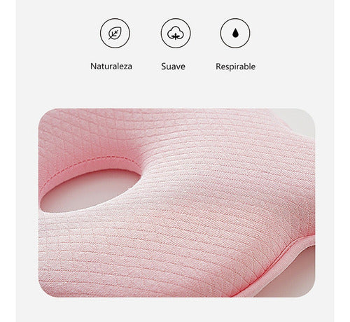 Almohada Para Bebe Norplat - Cojin Plagiocefalia Guagua Rosa