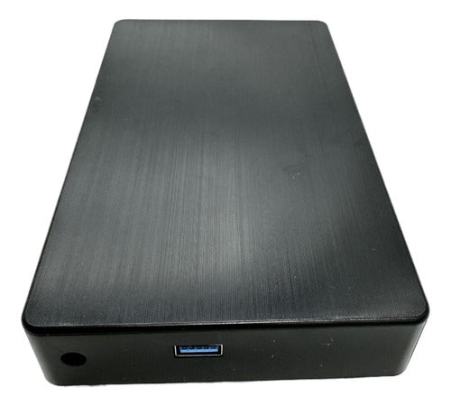 Estuche Cofre Disco Duro Case Sata Usb 3.0 Hdd Sdd - Norplat Negro