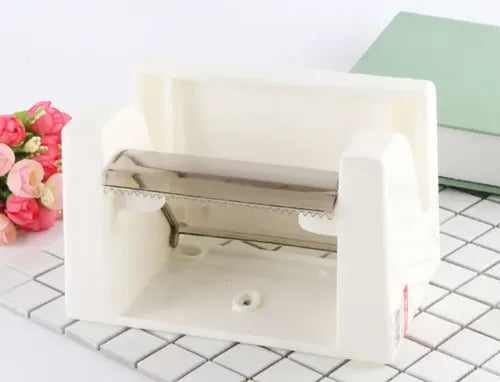 Porta Confort Y Repisa - Porta Rollo Papel Higiénico Norplat Blanco