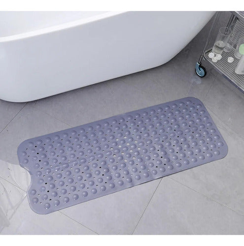 Goma Antideslizante Tina Ducha Bañera Cepillo 39×100 Norplat Gris