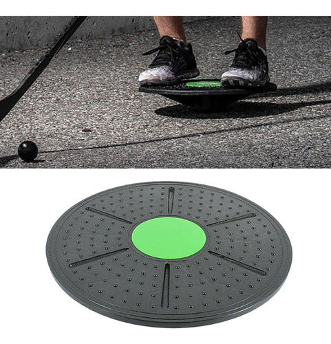 Disco De Equilibrio Norplat - Kinesiologia Equilibrio Fuerza Verde
