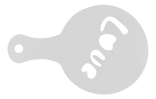 Pack X16 Plantillas Para Decorar Pan (stencils) - Cukin Blanco Diesños Varios