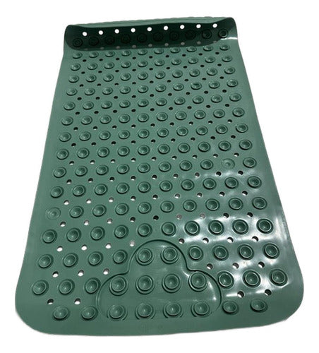 Piso Goma Antideslizante Para Ducha Tinas Alfombra - Norplat Verde Oscuro