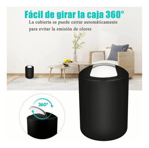 Set De Accesorios Para Baño - 6 Piezas - Norplat Negro