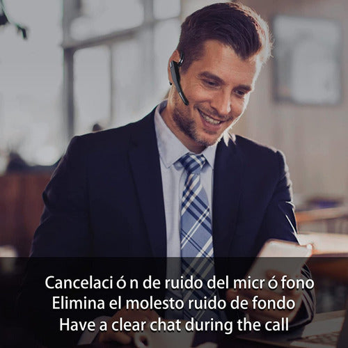 Manos Libres Audifono Inalambrico Bluetooth P/ Auto Norplat Negro