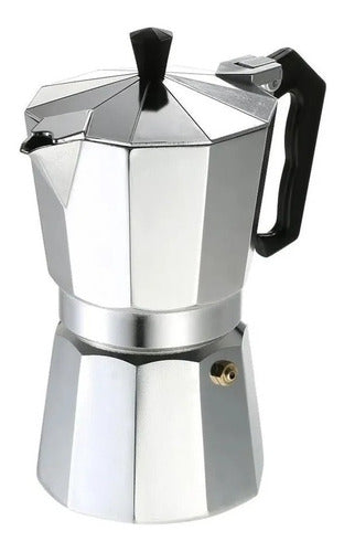 Cafetera Espresso Cafetera Italiana Cafetera 9 Tazas Cukin Gris
