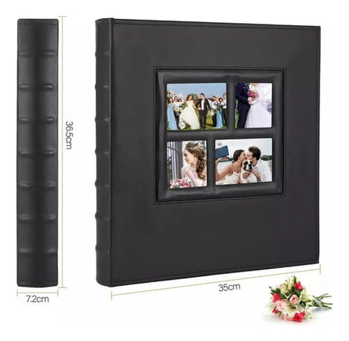 Album Fotografico 600 Fotos Norplat Fotografias Paquete Negro Ventana