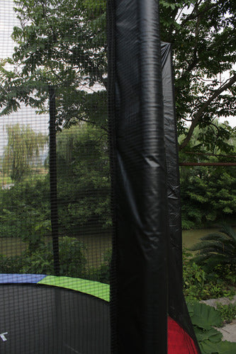 Cama Elástica Norplat Para Niños 8pies 2.44mt Con Escalera Negra Multicolor