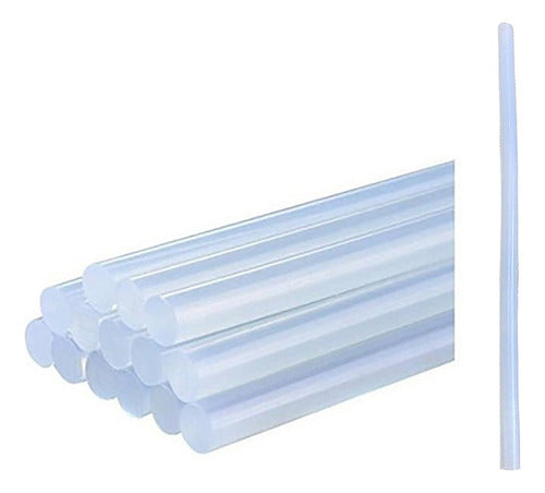 Pegamento Barra De Silicona Gruesa De 11mm 1 Kilo - Norplat